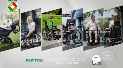 KARMA x 2018 Rehacare - Thế hệ tiếp theo của xe lăn KARMA